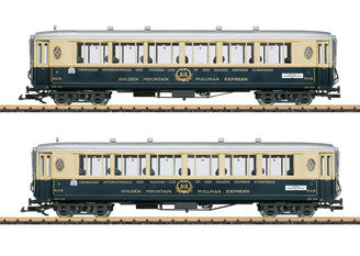 Golden Mountain Pullman Express Passenger Car Set 1
