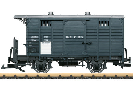 LGB RhB Covered Freight Wagon Ep VI L45302