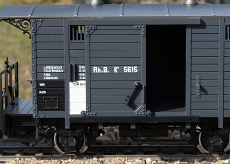 LGB RhB Covered Freight Wagon Ep VI L45302