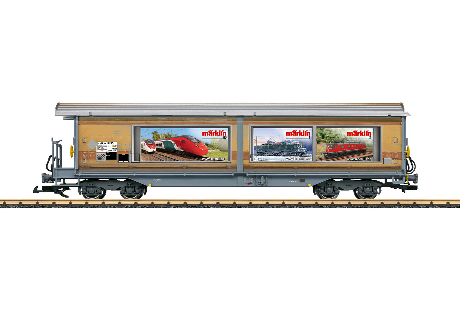 LGB RhB Sliding Wall Box Car Wagon Ep. VI L48576