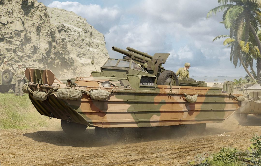 I LOVE KIT US GMC DUKW-353 with - LK63540 - Military Vehicle Kits