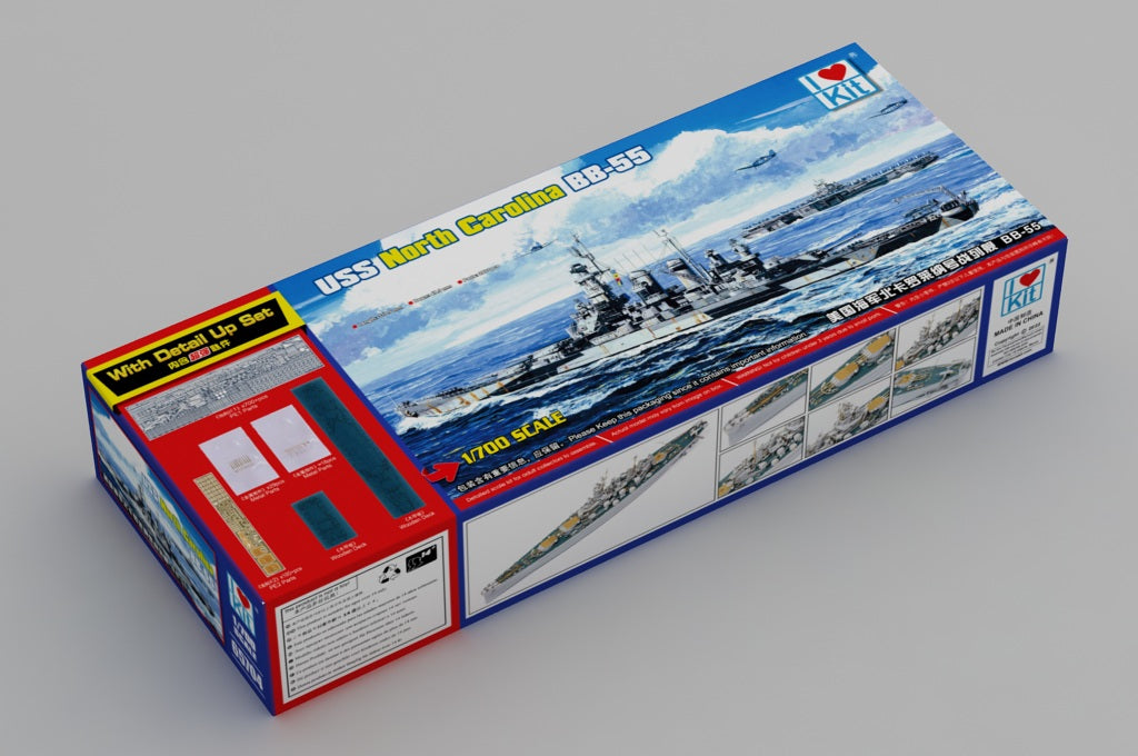 I LOVE KIT USS North Carolina BB-55Top - LK65704 - Ship & Boat Kits