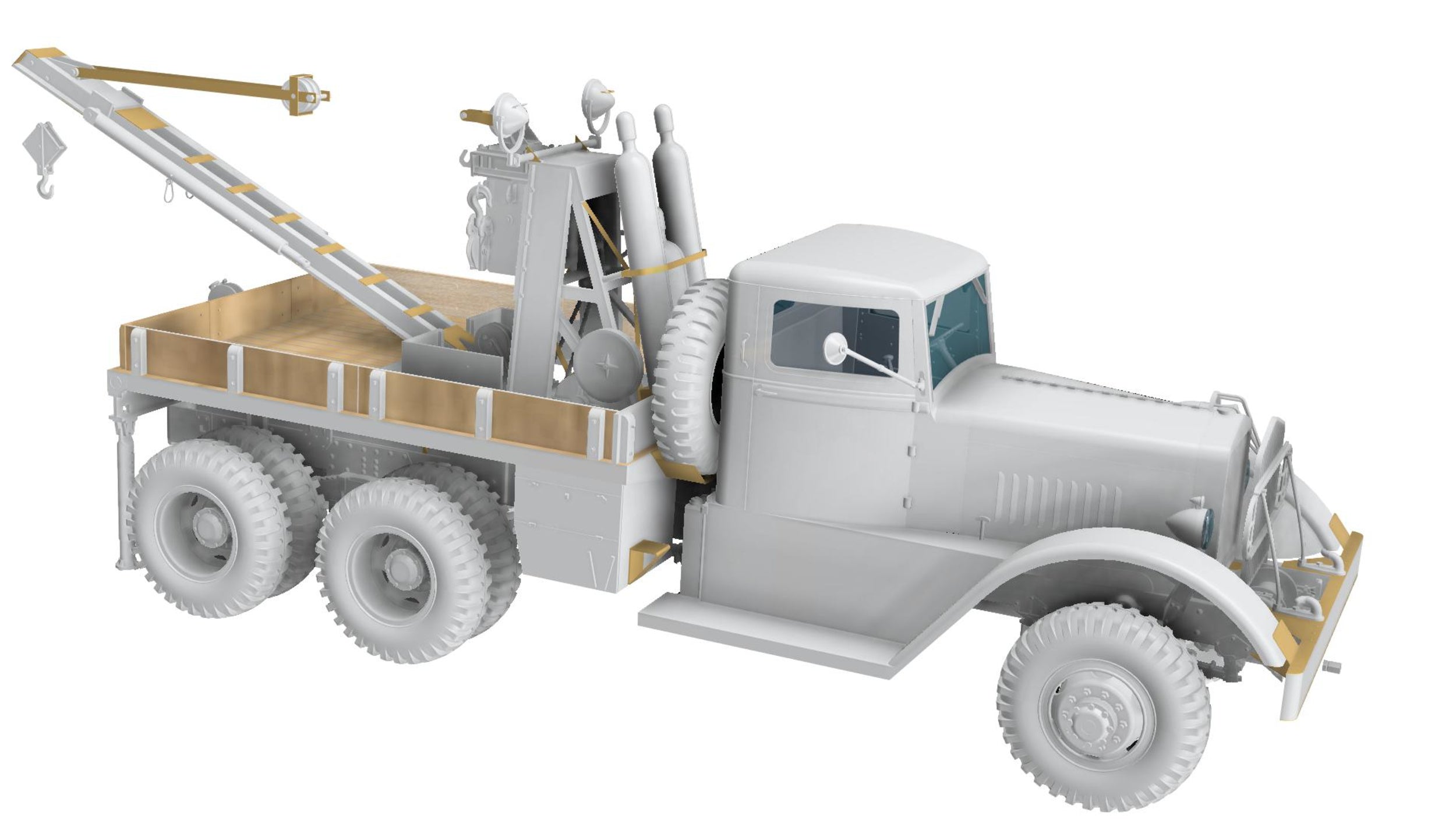 TM35009 1/35 US Heavy Wrecker Ward LaFrance M1000, series 1 Thunder Models