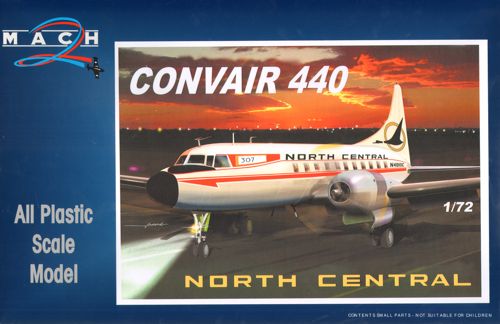 Convair CV-440 Decals North Central