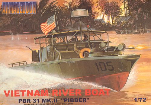 P.B.R. Mk.II 'Pibber' U.S. Navy River Patrol Boat Vietnam
