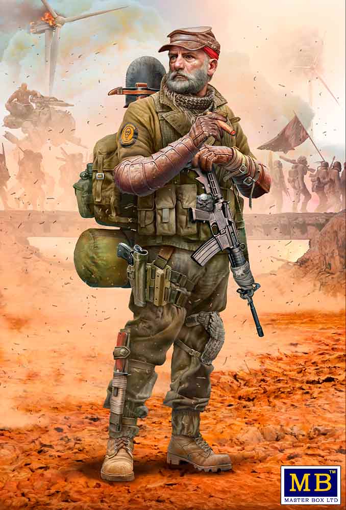 Masterbox 1:24 - The Last Bridge, Kit no2, Raider Reaper