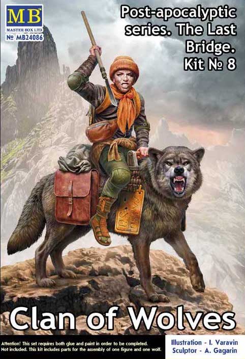 Masterbox 1:24 - The Last Bridge, Kit.8 Clan of Wolves