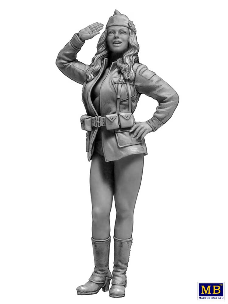 Masterbox 1:24 - Pin Up Series, 'All the Way!'
