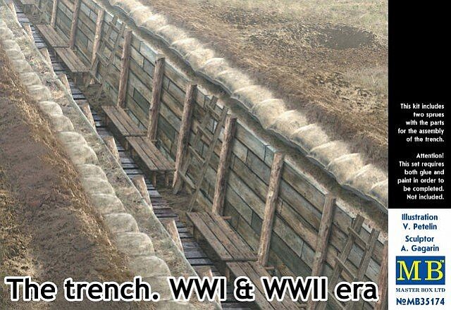 Masterbox 1:35 - 'The Trench' WWI & WWII era