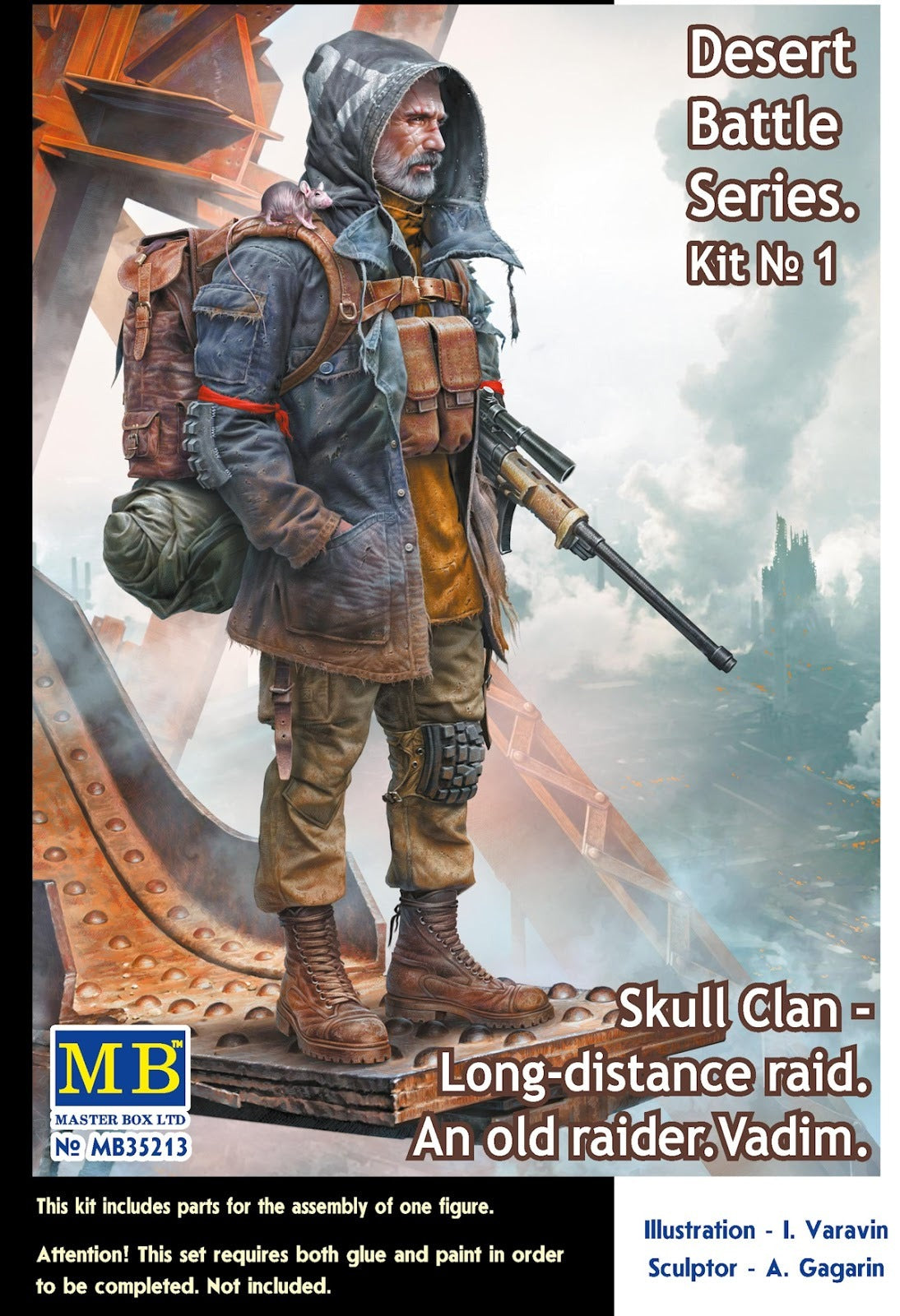 Masterbox 1:35 - Skull Clan - Long Distance Raid, Kit 1