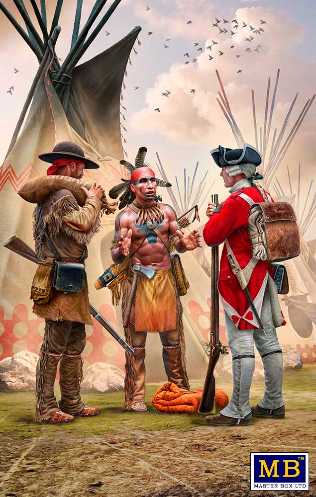 Masterbox 1:35 - Indian War Series Kit No.4 Fair Exchange