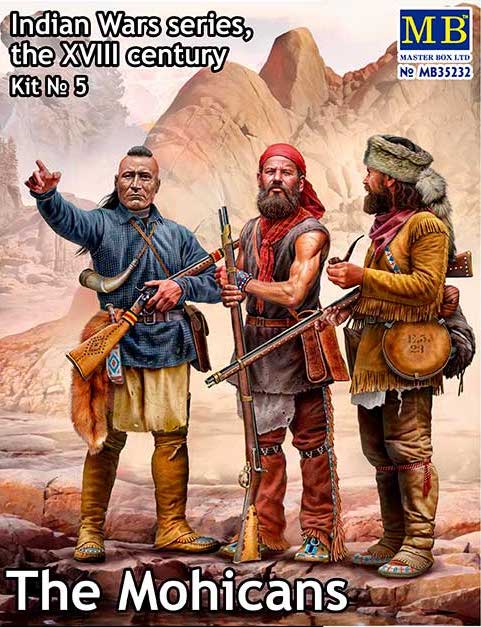 Masterbox 1:35 - The Mohicans, Kit No.5, Indian War Series