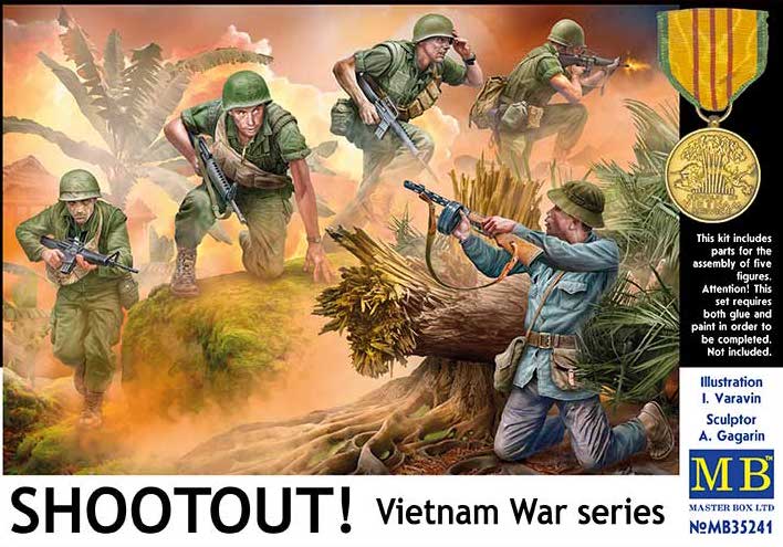 Masterbox 1:35 - SHOOTOUT! Vietnam War Series