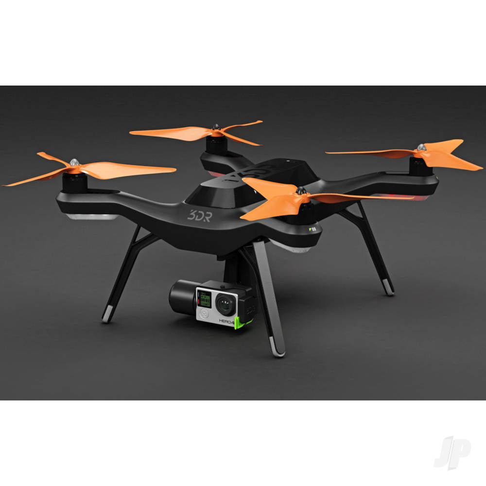 Master Airscrew 9x4.5 3MR SL 3 Blade Propeller C Set x4 Orange, Built in N - MAS3SL0945CO4