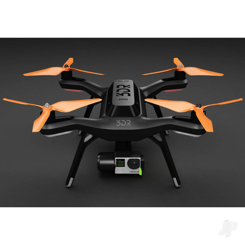 Master Airscrew 9x4.5 3MR SL 3 Blade Propeller C Set x4 Orange, Built in N - MAS3SL0945CO4