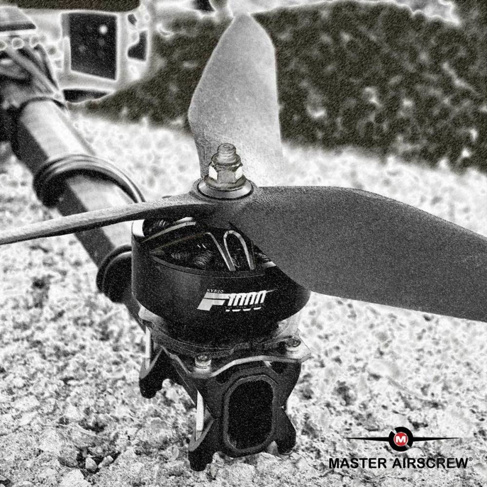 Master Airscrew 13x12 3X Power X-Class Giant Racing Drone Propeller (CCW) - MAS3X13X12NY1 4