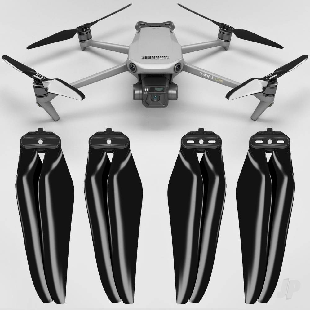 Master Airscrew Mavic 3 Stealth - 9.4x5.3 Prop F Set x4 Black MASM3S9453FB4 Main
