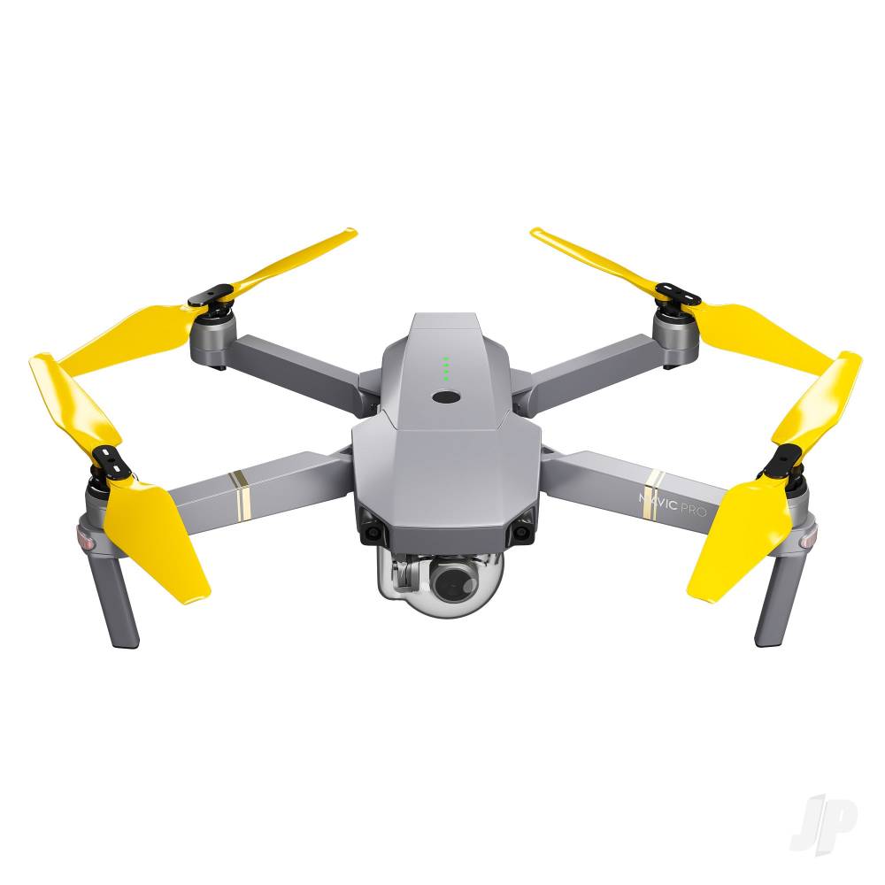 Master Airscrew MR-MC - 8.3x4.4 Prop F Set x4 Yellow for DJI Mavic Pro & - MASMC08344FY4 4