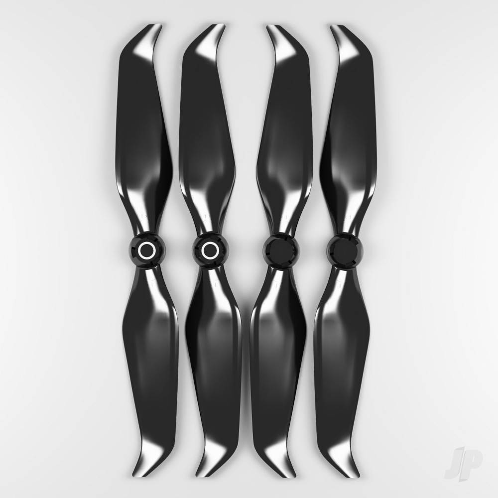 Master Airscrew MR-PH Stealth 9.5x5.7 Prop Set x4 Black for DJI PHANTOM 4 - MASPHS9557SB4 Main