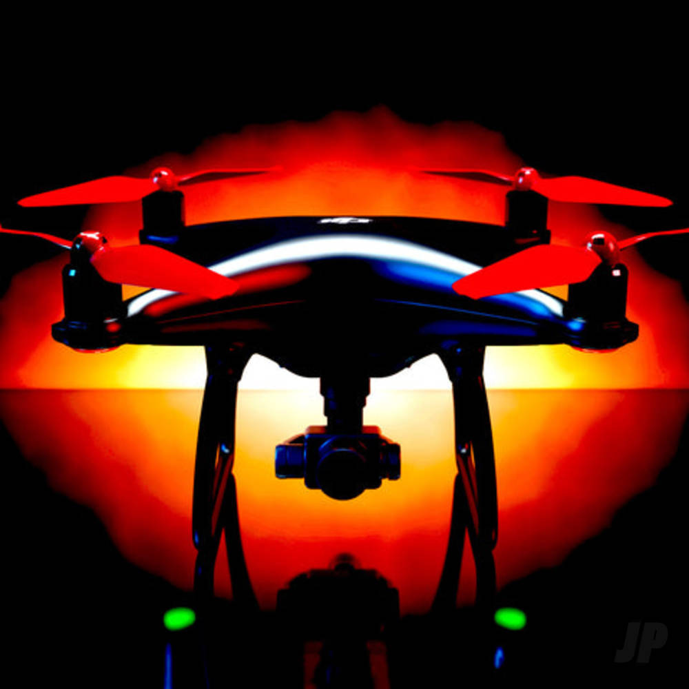 Master Airscrew MR-PH Stealth 9.5x5.7 Prop Set x4 Orange for DJI PHANTOM 4 - MASPHS9557SO4