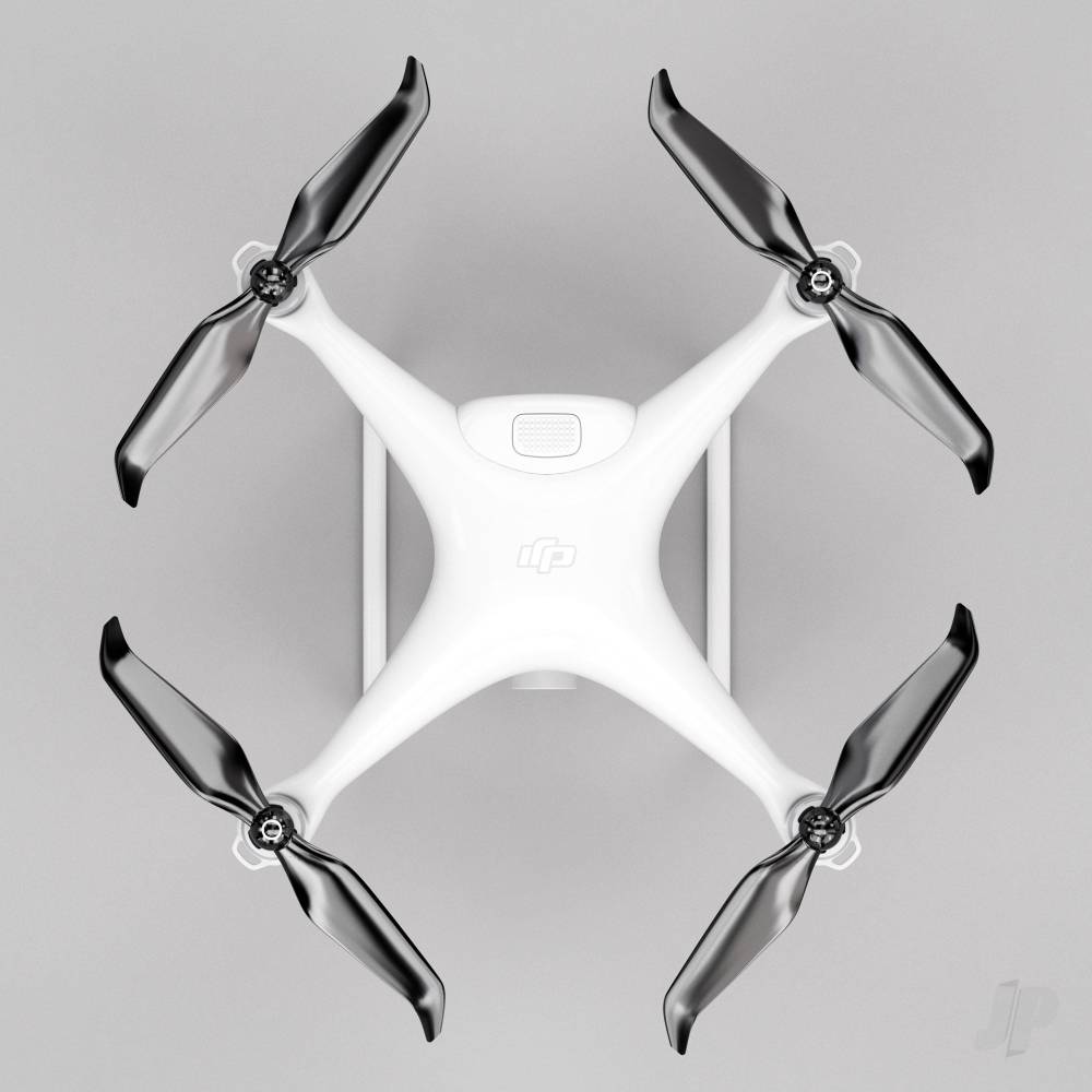 Master Airscrew MR-PH Stealth 9.5x5.7 Prop Set x4 White for DJI PHANTOM 4 - MASPHS9557SW4 3