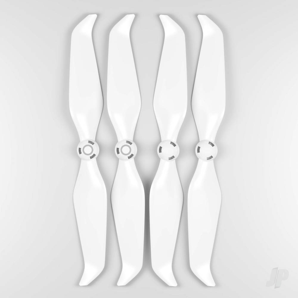 Master Airscrew MR-PH Stealth 9.5x5.7 Prop Set x4 White for DJI PHANTOM 4 - MASPHS9557SW4 Main