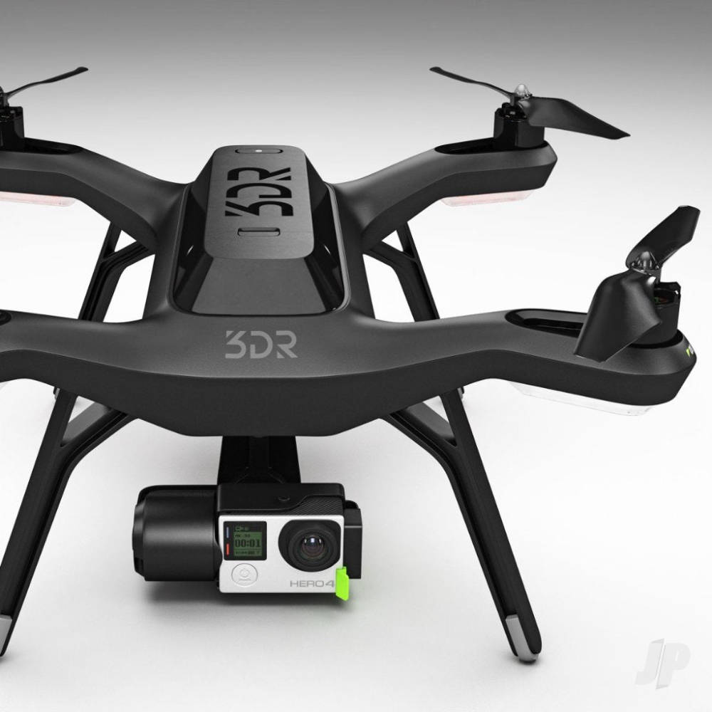 Master Airscrew 10x4.5 MR SL Propeller C Set x4 Black, Built in Nut for 3D - MASSL10X45CB4