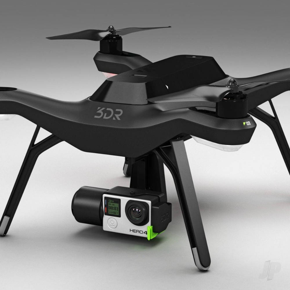 Master Airscrew 10x4.5 MR SL Propeller C Set x4 Black, Built in Nut for 3D - MASSL10X45CB4