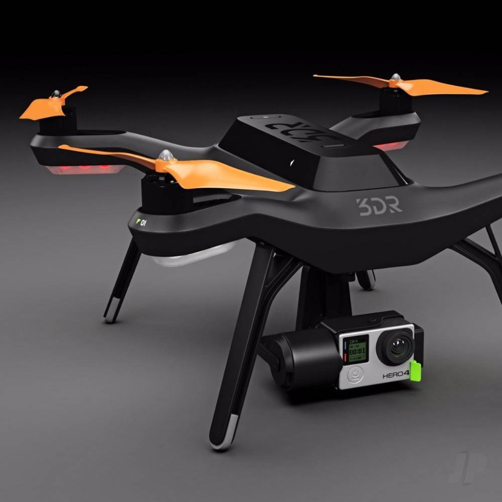 Master Airscrew 10x4.5 MR SL Propeller C Set x4 Orange, Built in Nut for 3 - MASSL10X45CO4