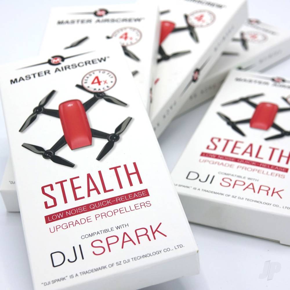 Master Airscrew 4.7x2.9 DJI Spark STEALTH Upgrade Propeller Set, 4x Green MASSP04729SG4 8