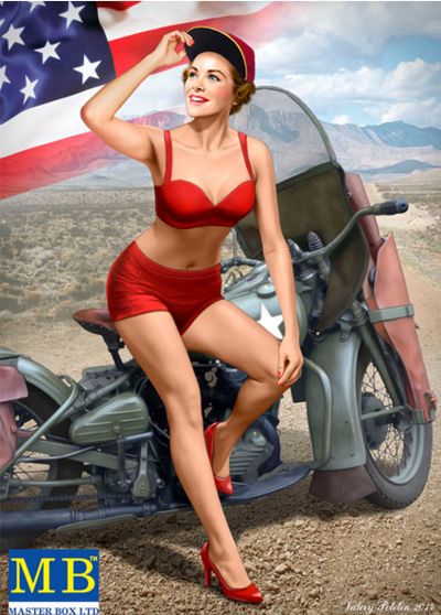 Masterbox 1:24 - Pin-up Series, Kit No. 1 Marylin