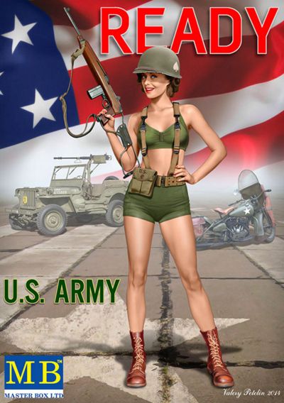 Masterbox 1:24 - Pin-up Series, Kit No. 3 Alice