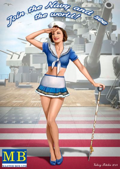 Masterbox 1:24 - Pin-up Series, Kit No. 4 Suzie