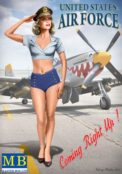 Masterbox 1:24 - Pin-up Series, Kit No. 5 Patty