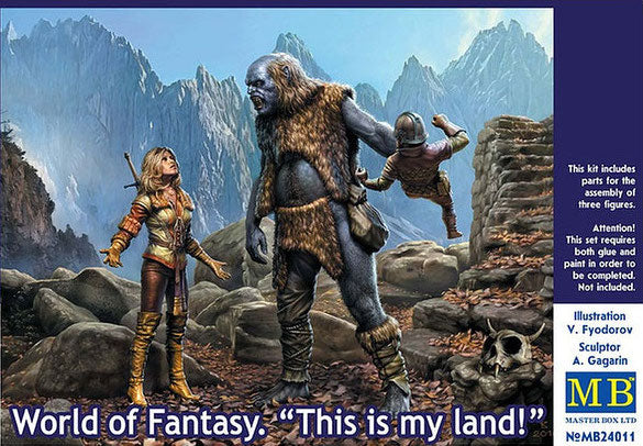 Masterbox 1:24 - World of Fantasy " This is my land "