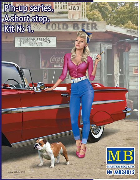 Masterbox 1:24 - Pin-up series, A Short Stop No. 1