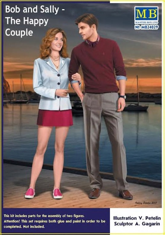 Masterbox 1:24 - Bob and Sally - The Happy Couple