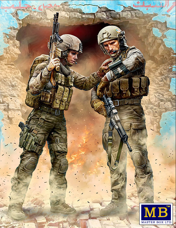 Masterbox 1:24 - Modern War 1 Our Route has been changed
