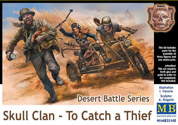 Masterbox 1:35 - Desert Battle Series Skull Clan To Catch a