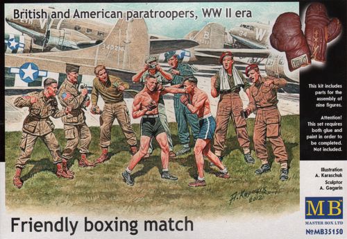 Masterbox 1:35 - British and American Paratroopers Friend..