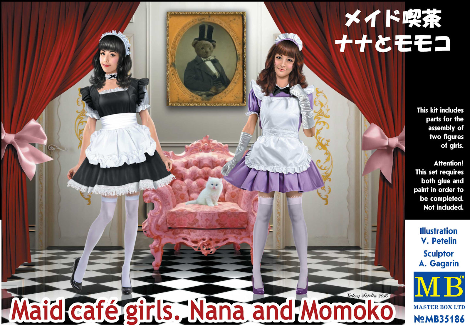 Masterbox 1:35 - Maid Cafe Girls Nana and Momoko