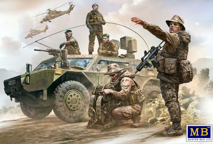 Masterbox 1:35 - Bundeswehr German Military Present Day
