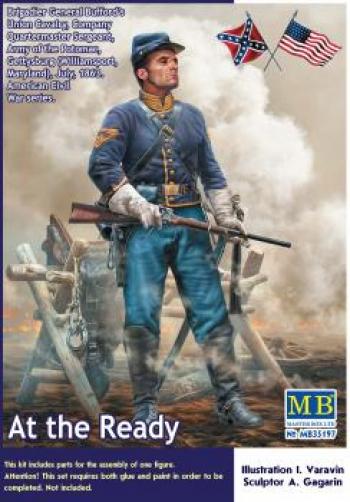 Masterbox 1:35 - At The Ready Bufford's Union Cavalry ACW