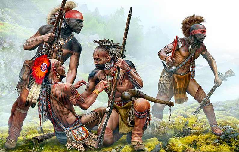 Masterbox 1:35 - Protective Circle (Indian War) No.1