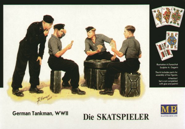 Masterbox 1:35 - Skatspieler
