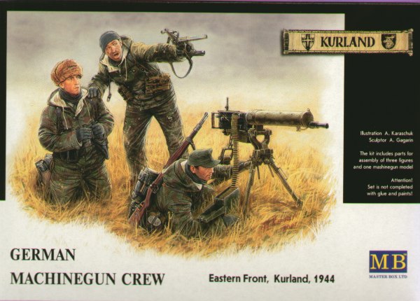 Masterbox 1:35 - German Machine Gunners E. Front 1944
