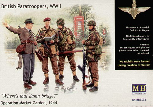 Masterbox 1:35 - British Paratroops 1944 Kit 1