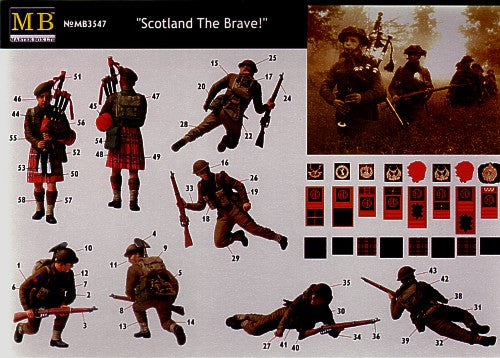 Masterbox 1:35 - 'Scotland The Brave'
