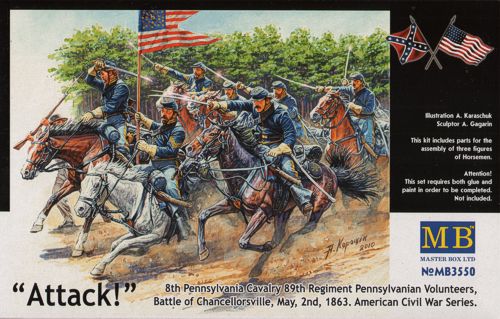 Masterbox 1:35 - US Civil War Series: The Attack of the 8th