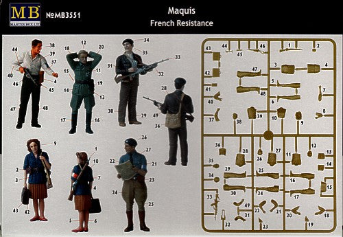 Masterbox 1:35 - French Resistance 'Maquis'